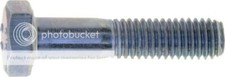 20mm Metric Bolts High Tensile M20 x 50 not fully threaded -QTY 20 - HBO104 x2