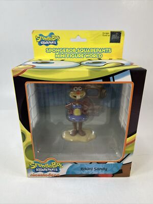 SpongeBob Squarepants Nickelodeon Bikini Sandy MOC NIP acion figure mini figure