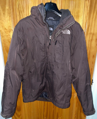 The North Face Mens Two-Layer Jacket TNF Brown Size Small