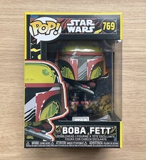 Funko Pop Star Wars Boba Fett Serie Retro #769 + Protector Gratis