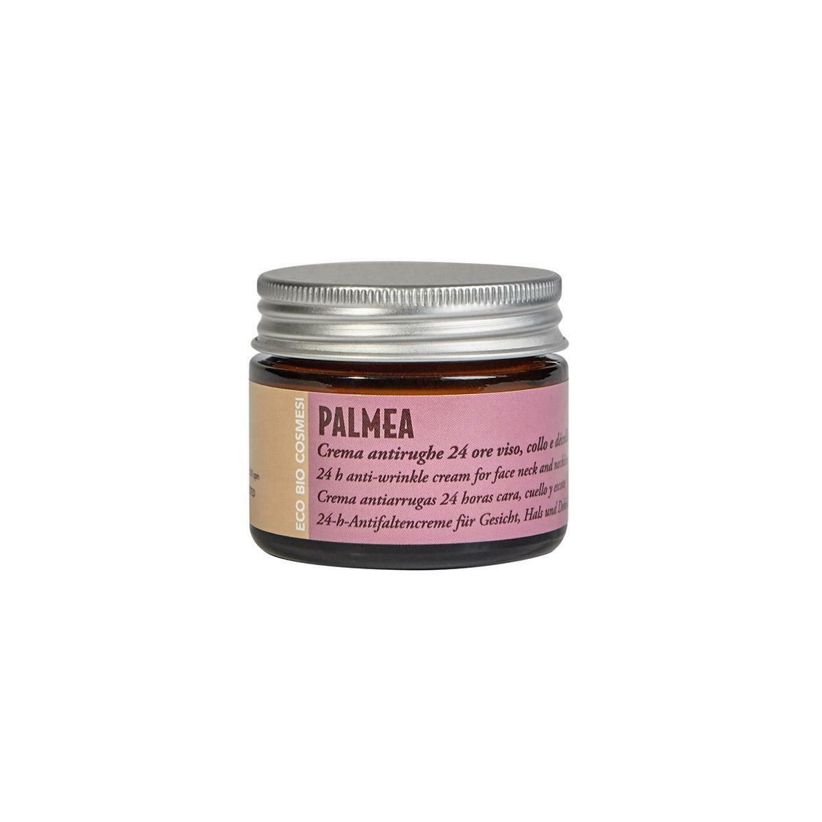 PALMEA - CREMA ANTIRUGHE 24ORE VISO, COLLO e DECOLLETÈ 50ml - PELLI SECCHE