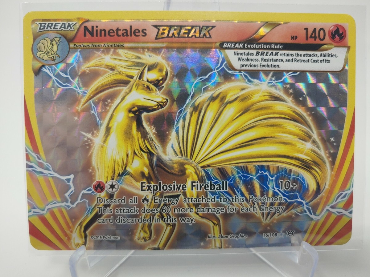 Pokemon Ninetales Break 16/108 XY Evolutions | eBay