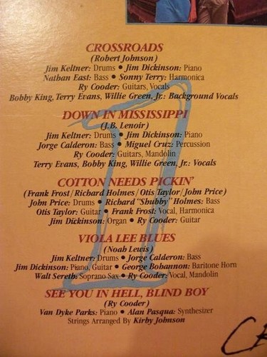 SELTENER LANGER OOP VINYL LP CROSSROAD SOUNDTRACK DOWN IN MISSISSIPPI VIOLA LEE BLUES - Bild 4 von 7