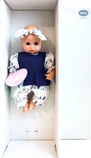 Gotz Precious Day Baby Rosy Muffin 13" Vinyl & Soft Cloth Body Girl Baby Doll