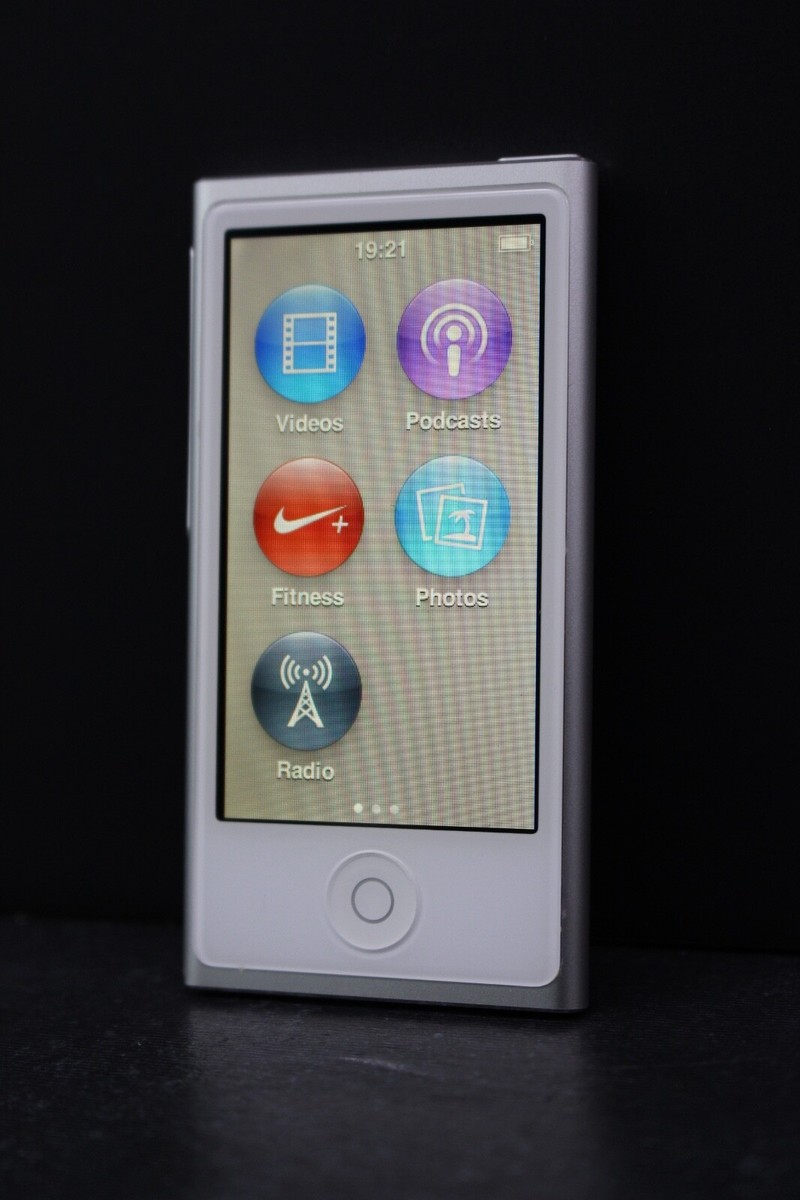 Apple iPod nano 7th Generation - Silver (16GB) | eBay