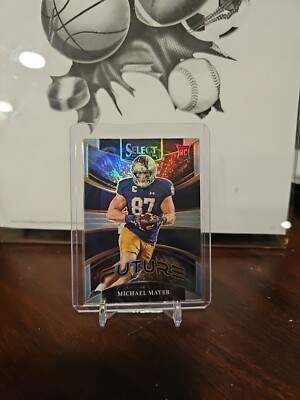 2023 Select Draft Picks Future Silver Prizm Michael Mayer FUT-10 Rookie