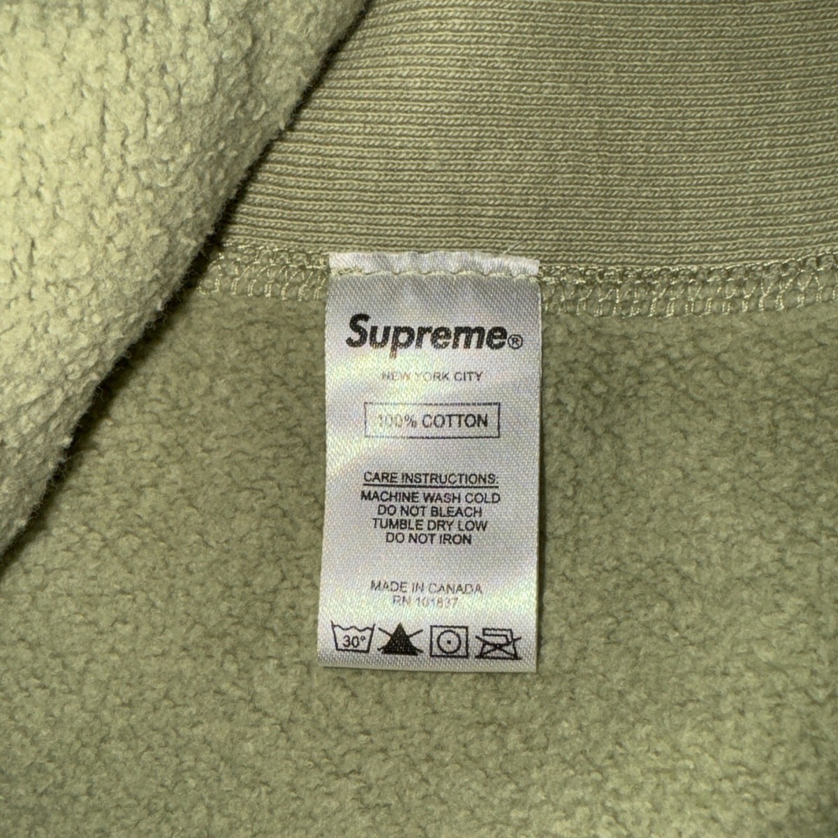 Size L - Supreme Box Logo Sage Green Hoodie Men's FW16 Size L - Supreme Box Logo Sage Green Hoodie Men's FW16