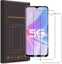 For Oppo A58 Oppo A78 5G Screen Protector Tempered Glass