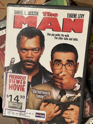 The Man Dvd Widescreen 2005 Samuel L Jackson Eugene Levy Comedy