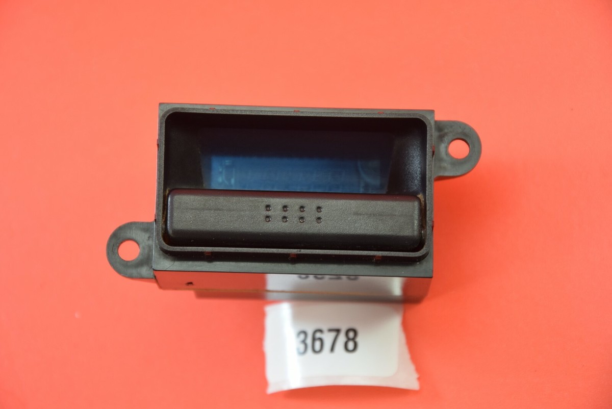Z#1 94-97 HONDA ACCORD CENTER DASHBOARD DIGITAL CLOCK TRIM COUPE