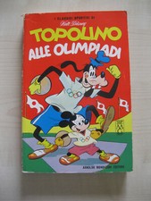 TOPOLINO ALLE OLIMPIADI - I CLASSICI SPORTIVI DI WALT DISNEY 1964 - CON BOLLINI