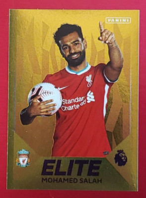 2020-21 Panini Premier League Album Stickers Elite Mohamed Salah