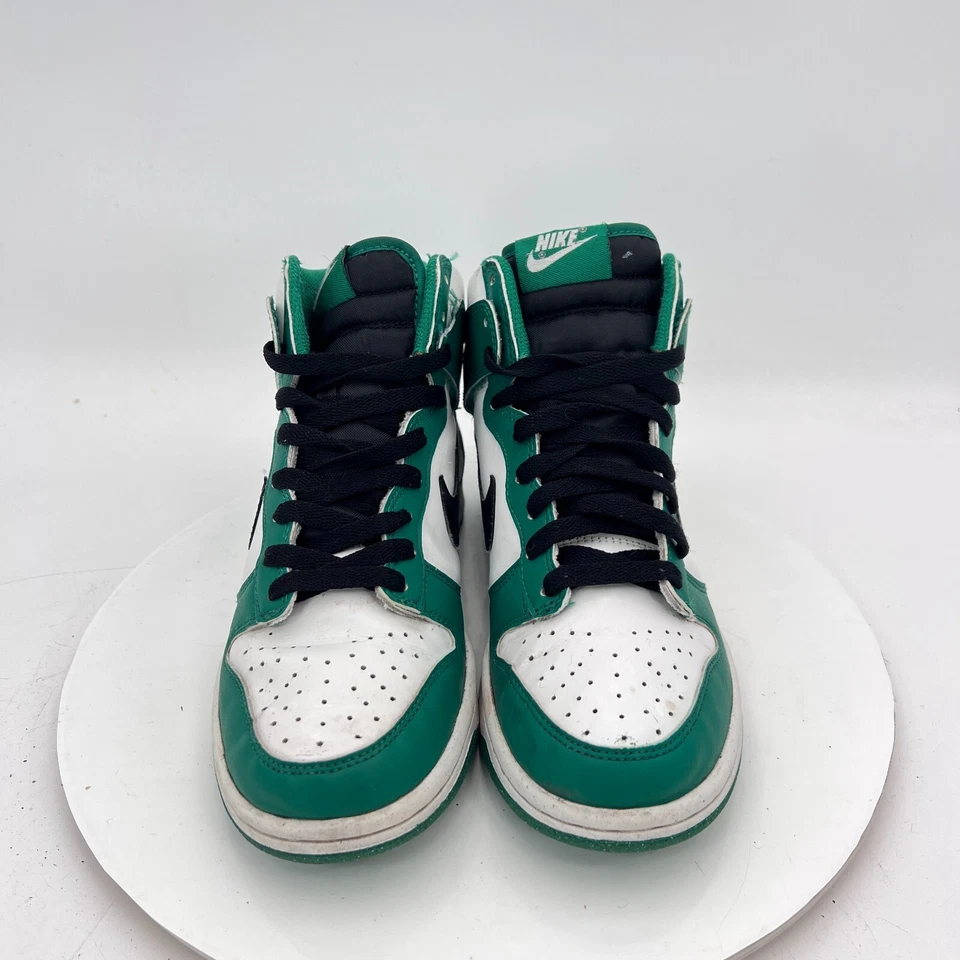 Nike Dunk High Youth Size 6Y Women 7.5 DR0527-300 Celtics Green White Black Shoe - Image 2 of 4