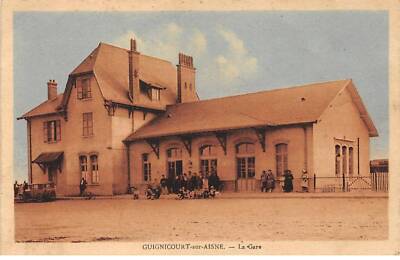02 - Guignicourt sur Aisne - SAN21358 - La Gare