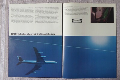 4/1983 PUB RAYTHEON ATC AIR TRAFFIC CONTROLLER DARC DIRECT ACCESS RADAR AD