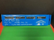 Allen Tel Products Inc.  AT55B-PNL-24 CAT.5E  Patch Panel NEW