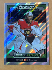 2021-22 Parkhurst Hockey Spencer Knight Prominent Prospects #PP3 Florida Panther