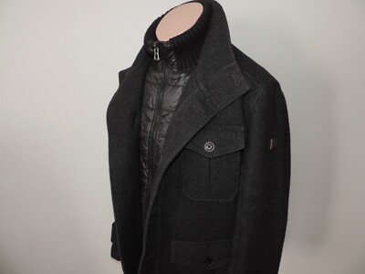 Hugo Boss Red Label Herren Mantel, Neuwertig - Gr. 52