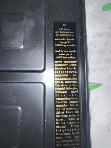 Dermajetics Dual Action Foundation SPF12 Natural Beige,Honey And Honeyed Rose - Picture 6 of 6