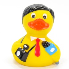 News Reporter Rubber Duck