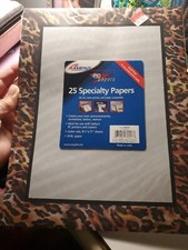 PC Papers Ampad 25 Speciality Papers 24 lb 8.5” x 11” Animal Design, item #35553