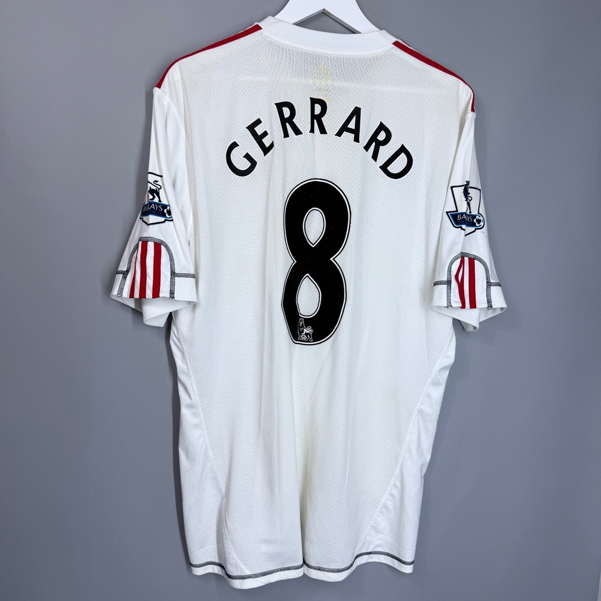 LIVERPOOL ANFIELD 2009 2010 THIRD FOOTBALL SHIRT JERSEY #8