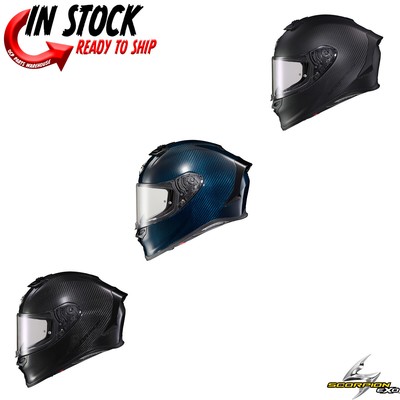 2024 SCORPION EXO-R1 AIR CARBON FULL FACE MOTORCYCLR HELMET - PICK SIZE & COLOR