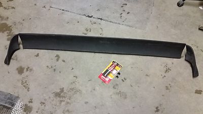 Showcars 3-Piece Rear Spoiler For 1974-1978 Ford Mustang II – Cobra Style, Black Gel Coat (Needs Paint)