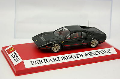 Tron Kit Mounted 1/43 - Ferrari 308 GTB QuattroValvole Noire