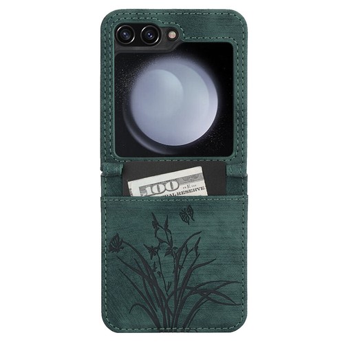 For Samsung Galaxy Z Flip 7 FE 6 5 4 Wallet Card Holder Leather Phone Case Cover - Picture 48 of 81