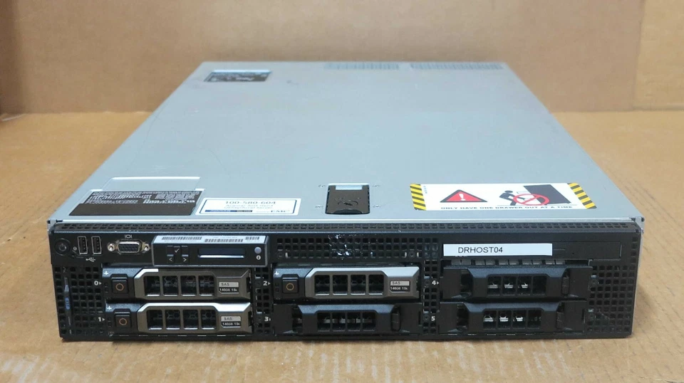 Dell PowerEdge R710 2x 6-C E5645 2.4GHz 192GB Ram 438GB H700 RAID 2U Server - Image 2 of 3