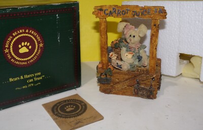 Boyds Bearstone The Impossible Dream San Francisco Music Box #2759SF - 1st Ed