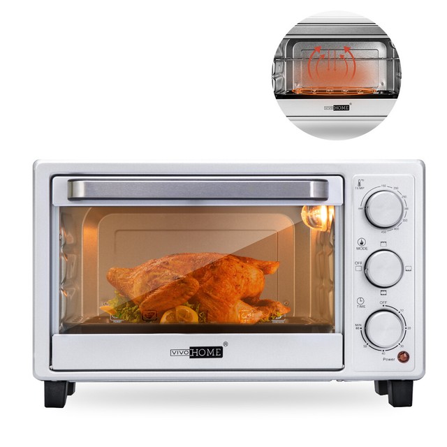 Countertop Convection Oven Kitchen Bread Toaster Broiler Pizza