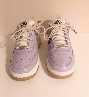 Nike Air Force 1 Low '07 Oxygen Lilac  Silver C19912-500 WMS Shoe Sneakers Sz-7