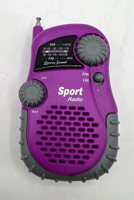 Lenoxx Sound AM/FM Sports Radio PR-35M | eBay