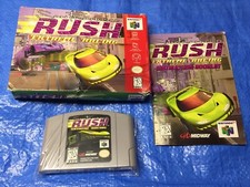 Authentic Nintendo 64 San Francisco Rush 1 Extreme Racing Game Box N64