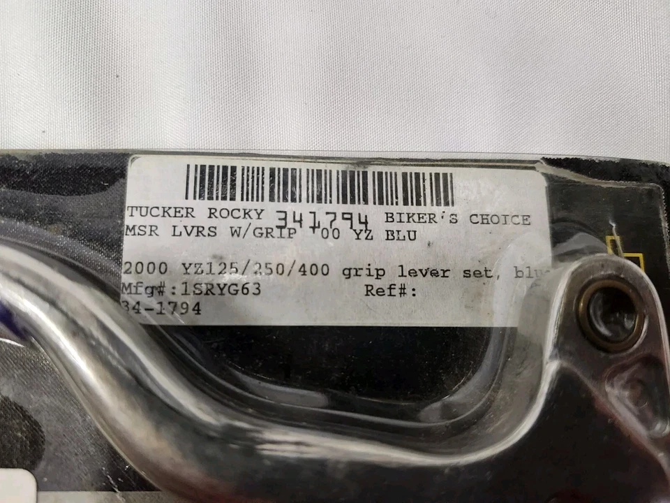 MSR Grip Cutch Palanca Yamaha 34-1794 AZUL YZ125 250 Foto 2 de 4