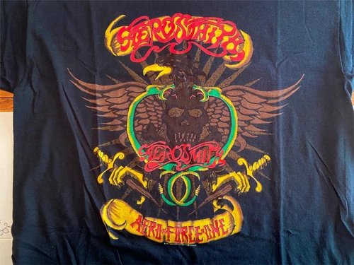 Aerosmith Europe Tour Concert T-Shirt Original 1990s vintage concert t-shirt, vintage, single stitch, B+ condition