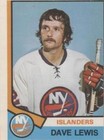 1974-75 O-Pee-Chee - Dave Lewis #324