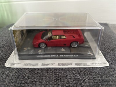 LAMBORGHINI DIABLO James Bond Car Collection #39 Die Another Day DIECAST MODEL