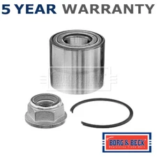 Borg & Beck Rear Wheel Bearing Kit Fits Nissan Micra Note 1.2 1.5 dCi