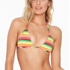 L Space Itty Reversible Striped Swim Set MSRP $167 Size M # U4 343/M NEW
