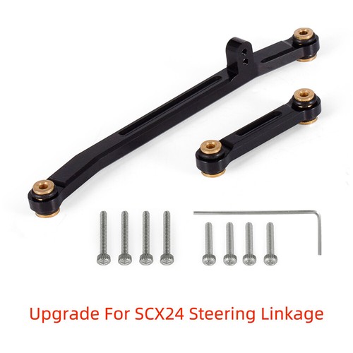Asta di collegamento sterzo in metallo per Emax Servo Assiale SCX24 Aggiornamenti Ricambi 1/24 RC Auto - Foto 9 di 18