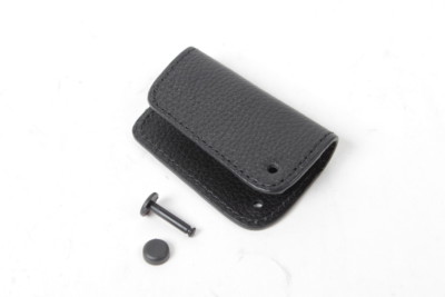 BMW Genuine Leather Case Key Holder Fob Cover BLACK NEW