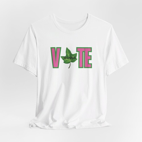 Alpha Kappa Alpha AKA 1908 Inspired 'VOTE' T-Shirt Tee - Picture 5 of 10
