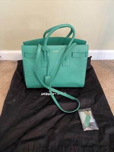 ysl green bag