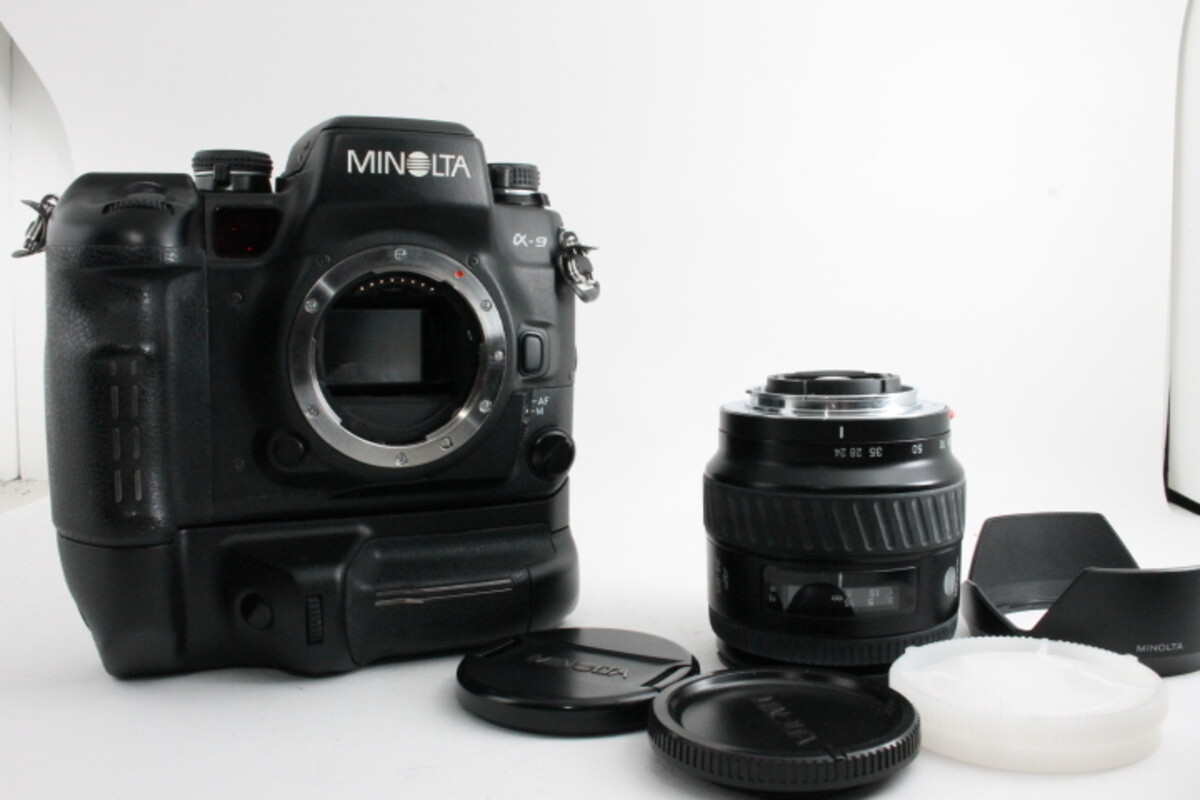 MINOLTA α9 Minolta α9 a9 Alpha Maxxum Dynax SLR Film Camera VC-9M AF 24
