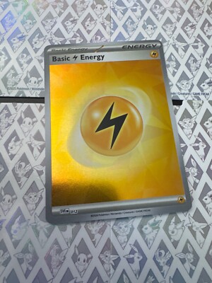 Basic Lightning Energy 012 Sv07: Stellar Crown Holo