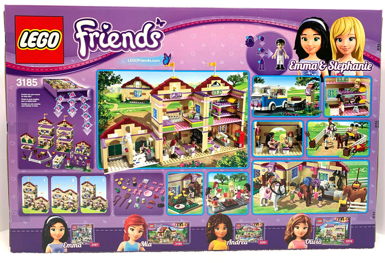 lego friends horse riding camp