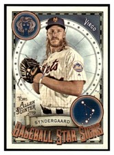 2019 Topps Allen Ginter Star Signs 39 Noah Syndergaard New York Mets card